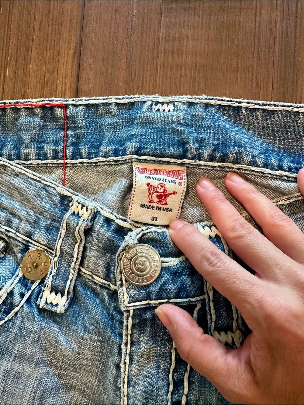 Vintage True Religion Joey Super T World Tour Jeans